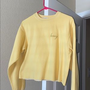 brandy Melville honey sweatshirt!!